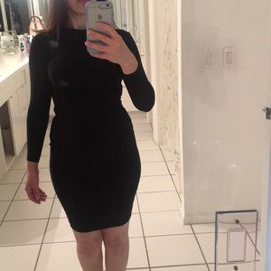 Fashion nova black dress
